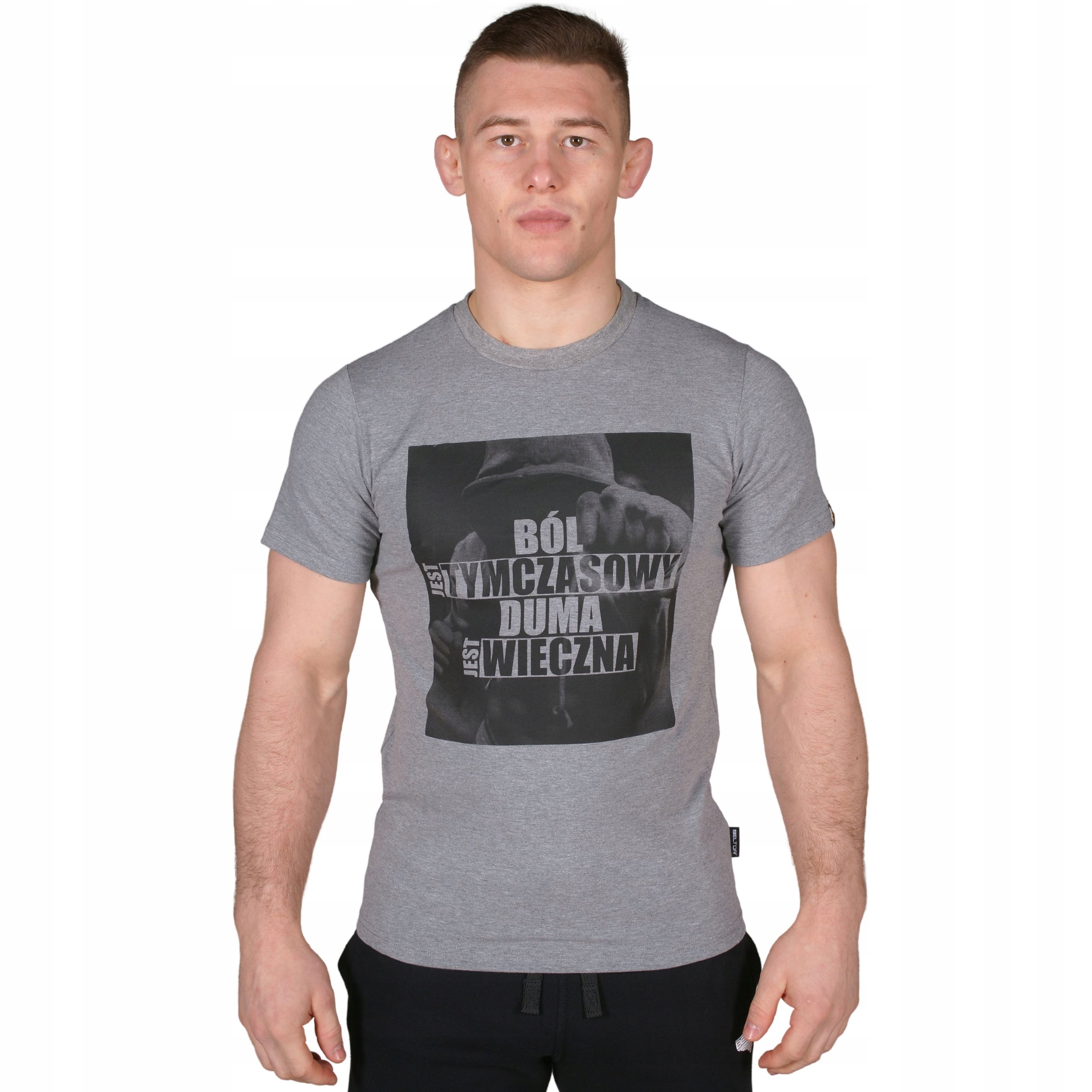 Beltor T-shirt Koszukla Bluzka Z Krótkim Rękawem Ból Jest Tymczasowy XXL