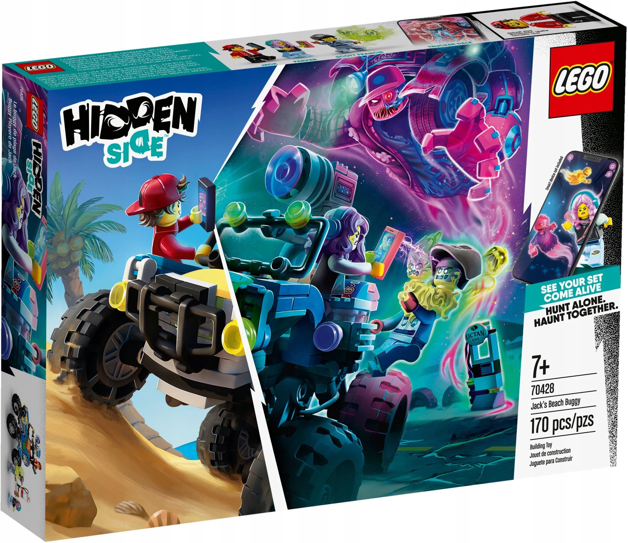 Lego Hidden Side Łazik plażowy Jacka 70428