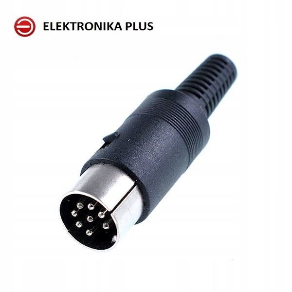 

Wtyk Din 8 Lutowany 8 Pinów