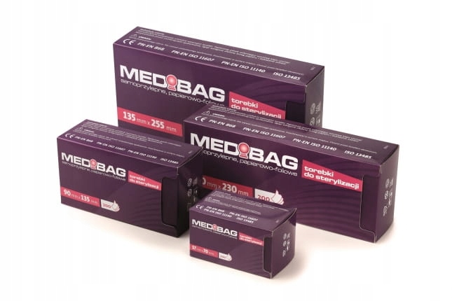 

Torebki do sterylizacji Medibag 57x70mm (op. 200 s