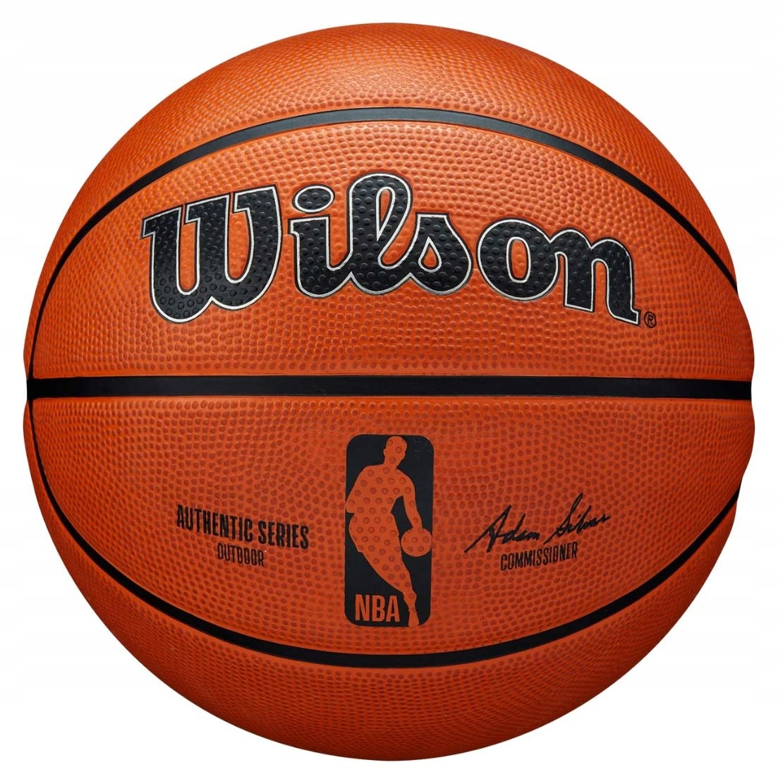 Míč Wilson Košíkový Nba Authentic Series Outdoor oranžový vel. 7