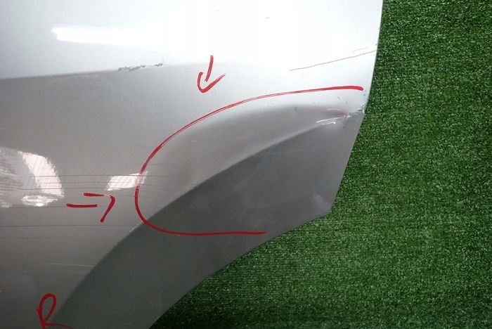 VW TIGUAN II 15- door left rear. rear part