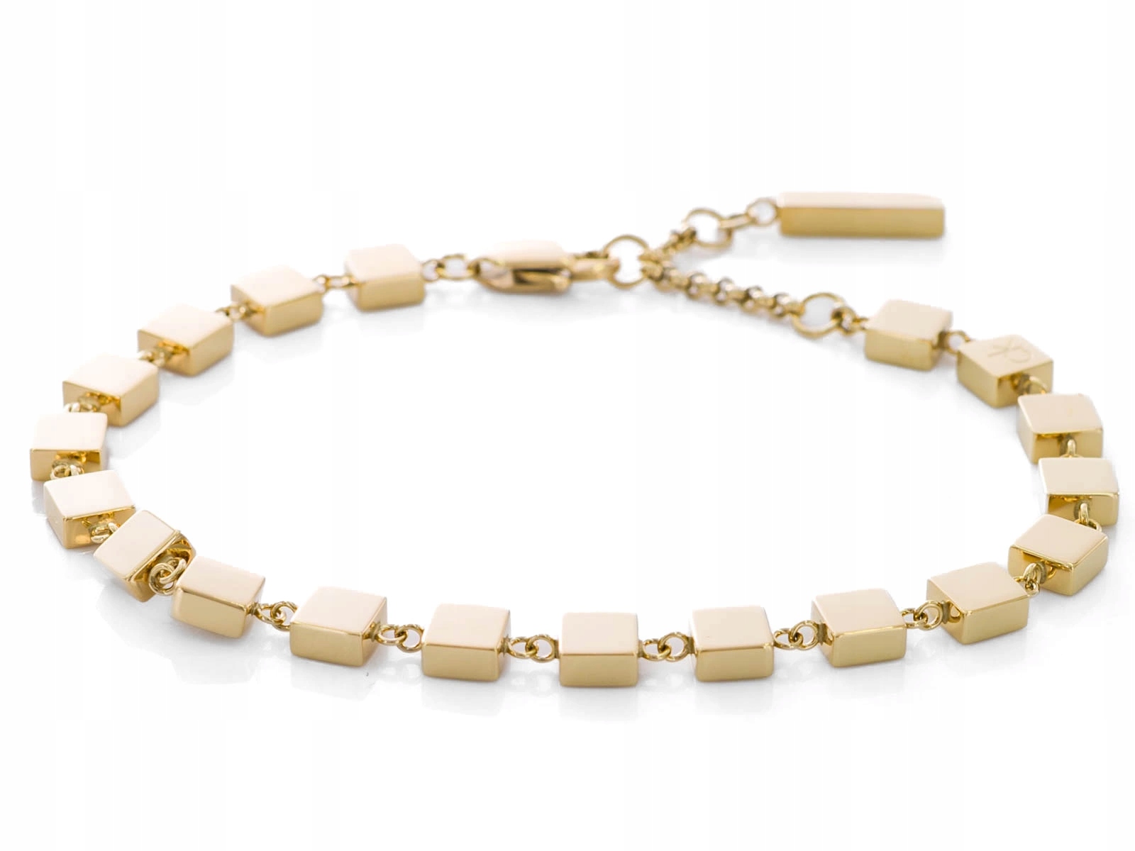 Dámský Náramek Calvin Klein 35000842 Geometric Zlatý