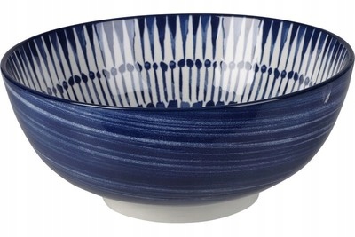 

Salaterka, miska porcelanowa 20 cm niebieskie wzor