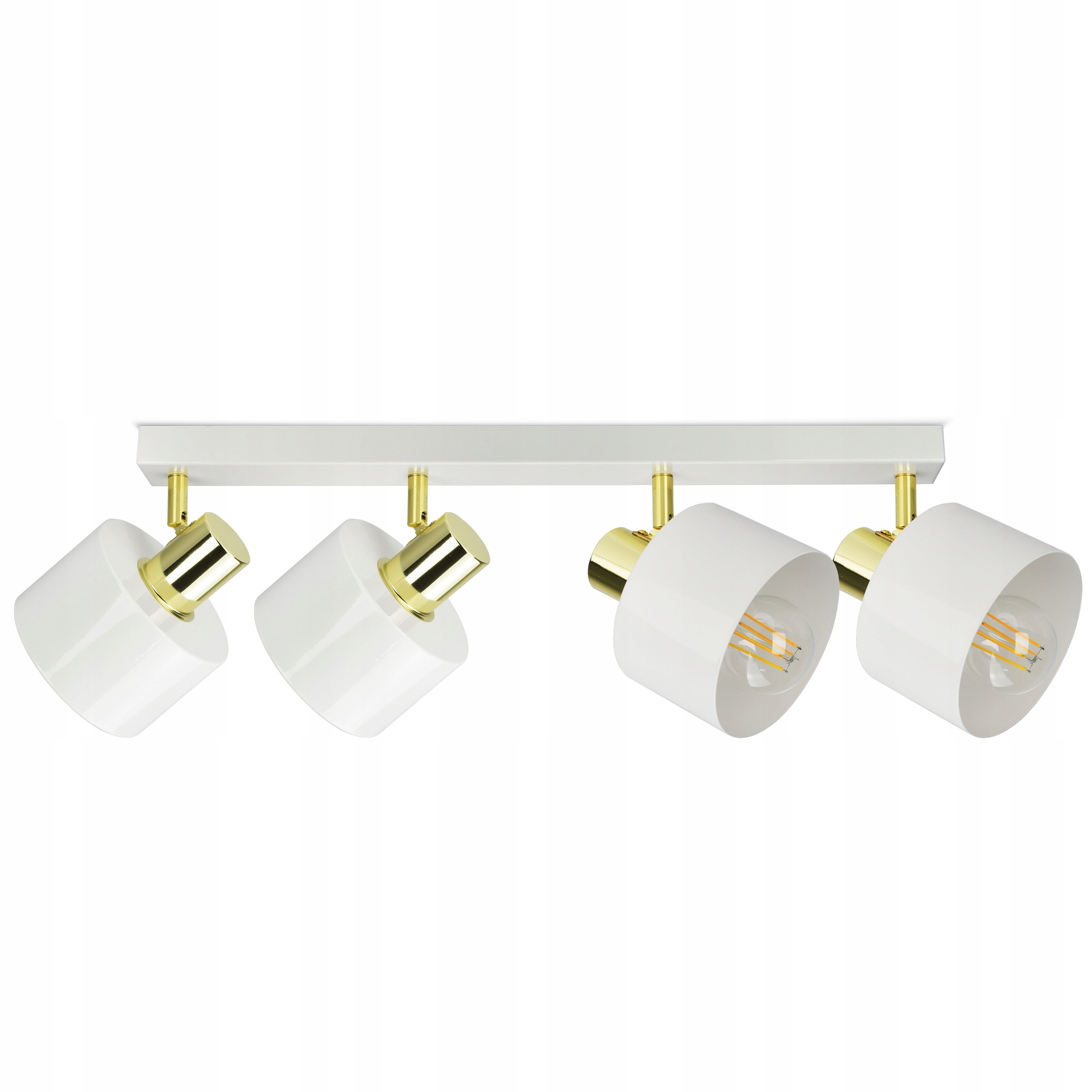 Stropní Svítidlo Lustr Stropní Svítidlo Bílá Zlatá Classic Spot BG4 Led E27