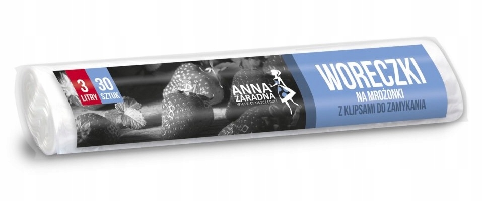 

Woreczki na mrożonki Anna Zaradna 3 l 30 szt