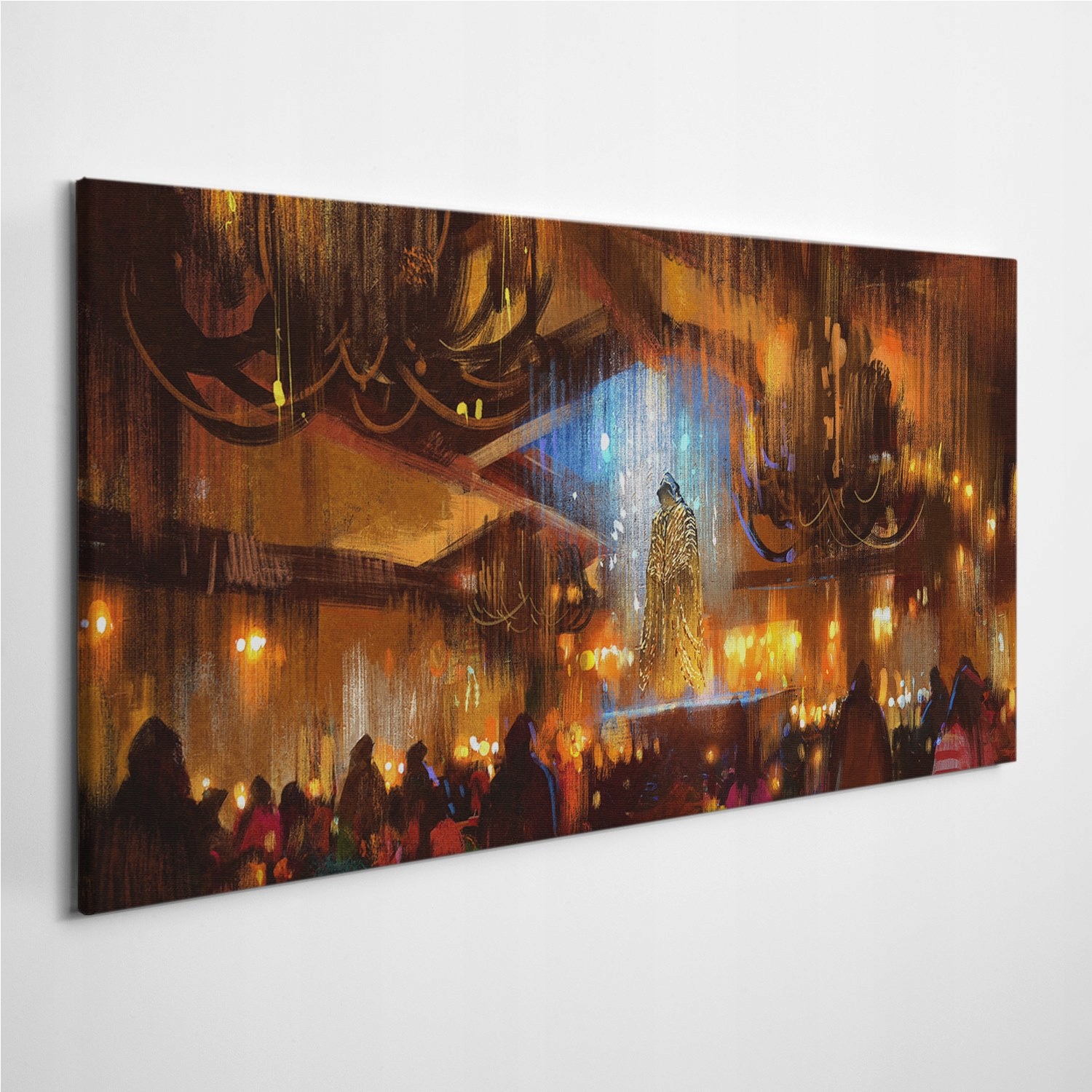 

Fotoobraz na płótnie Tłum Ludzi Modlitwa 120x60 cm