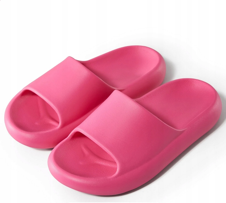 POSEE LEKKIE KLAPKI DAMSKIE PIANKOWE ANTYPOŚLIZGOWE 44-45 27,5 CM RÓŻOWE Kod producenta 382725252