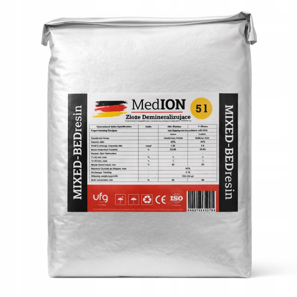 Złoże demineralizujące MedION Mixed BEDresin 5 litrów