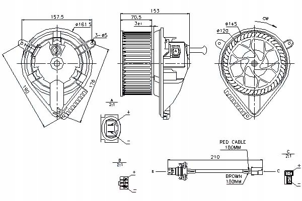 Nissens Dmychadlo Mercedes Sprinter 2-T (901, 902), Asistent řidiče #28