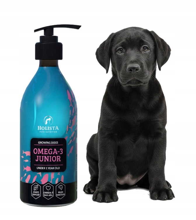 Levně Holista OMEGA3 Junior Oil 400ml Olej Omega Mladí Psi Od 4. Týdne