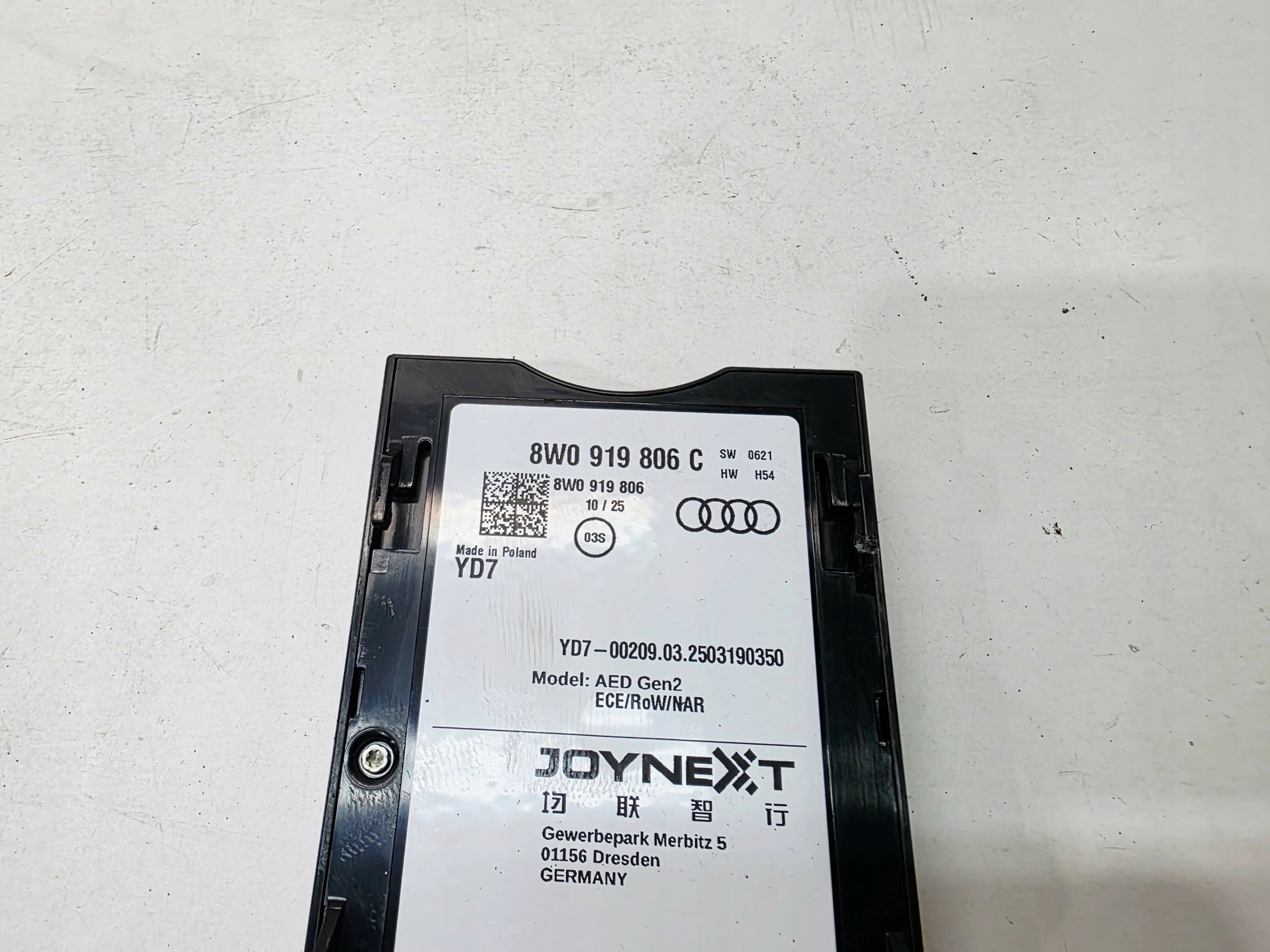 module control unit DANYCH AUDI A3 8Y A4 B9 A5 8W0919806C