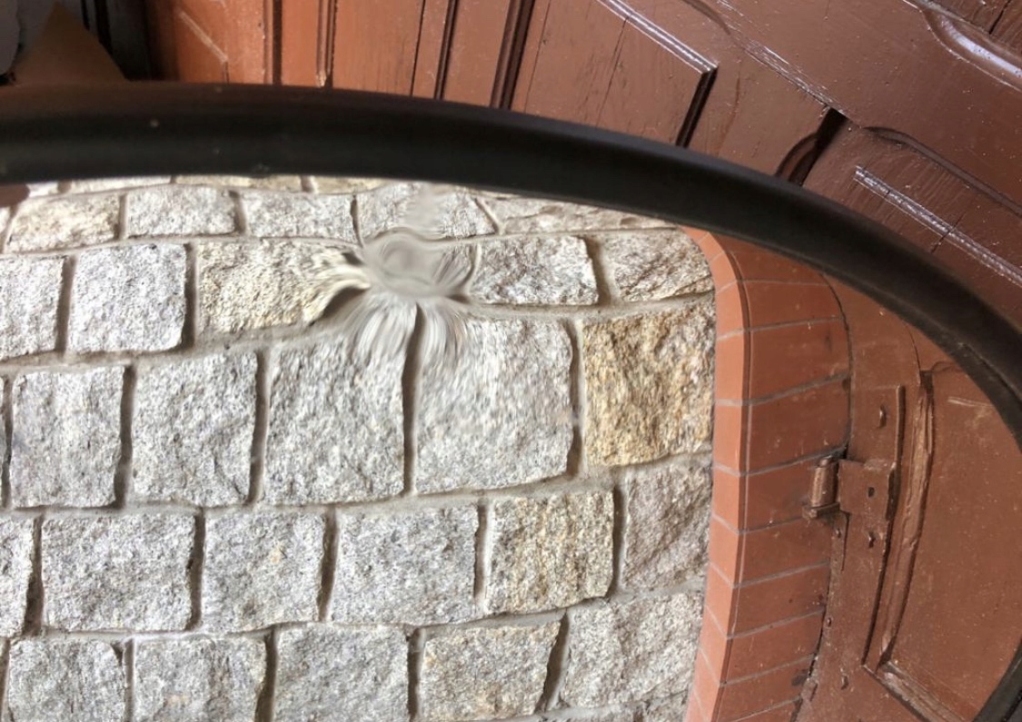 Okrągłe lustro ścienne Kare Design 100cm Wysokość 1000 mm