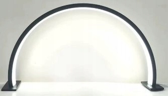 ZD193A Kosmetická lampa 39 Cm 20 W černá Atl