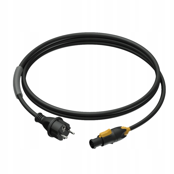 Procab PRP433 Kabel zasilający Schuko (M) do powerCON TRUE1, 3 m