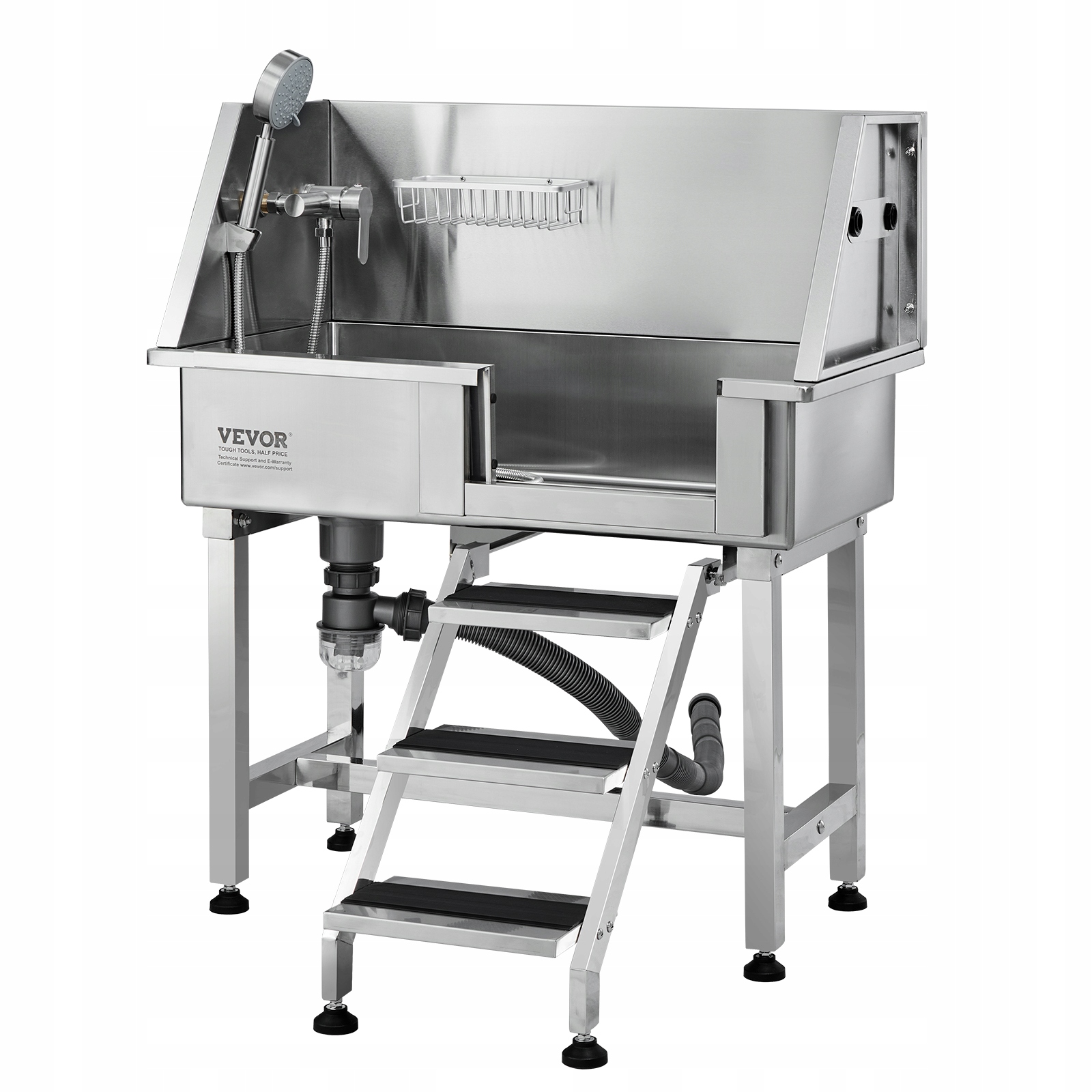 Levně Vevor Vana Pro Zvířata 870x488x1060MM Levá Strana Dveří Nerezová Ocel