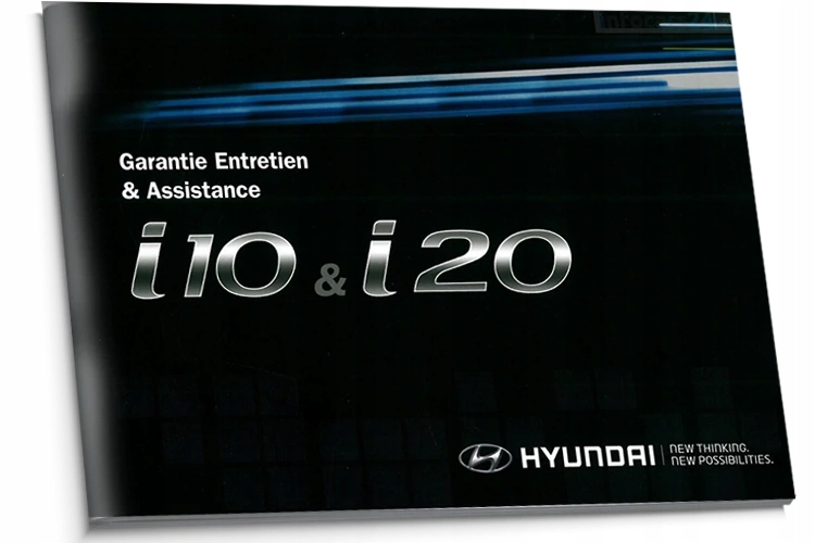 Hyundai i10 i20 Francouzská servisní kniha