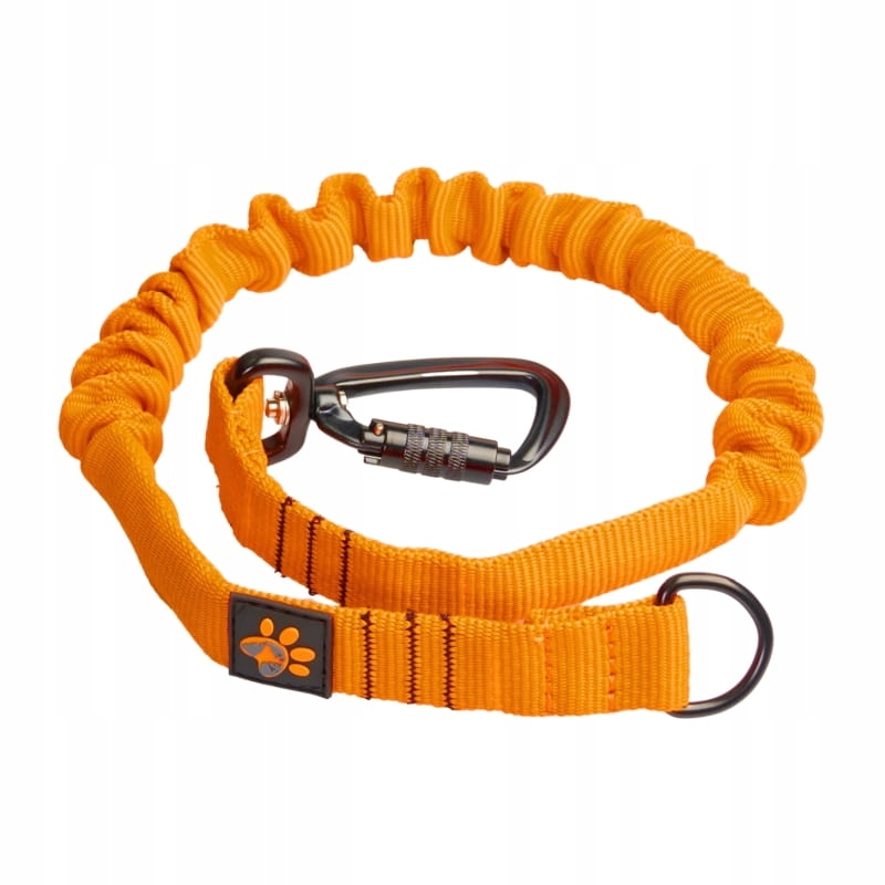 Levně Tlumič Na Vodítko Pro Velkého Psa Lehký A Odolný Joqu Oranžový