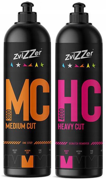 ZVIZZER ZESTAW PAST POLERSKICH MC3000 HC4000 750ml