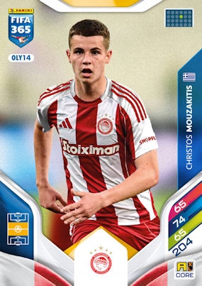 2026 Panini Adrenalyn XL Fifa 365 OLY14 Christos Mouzakitis