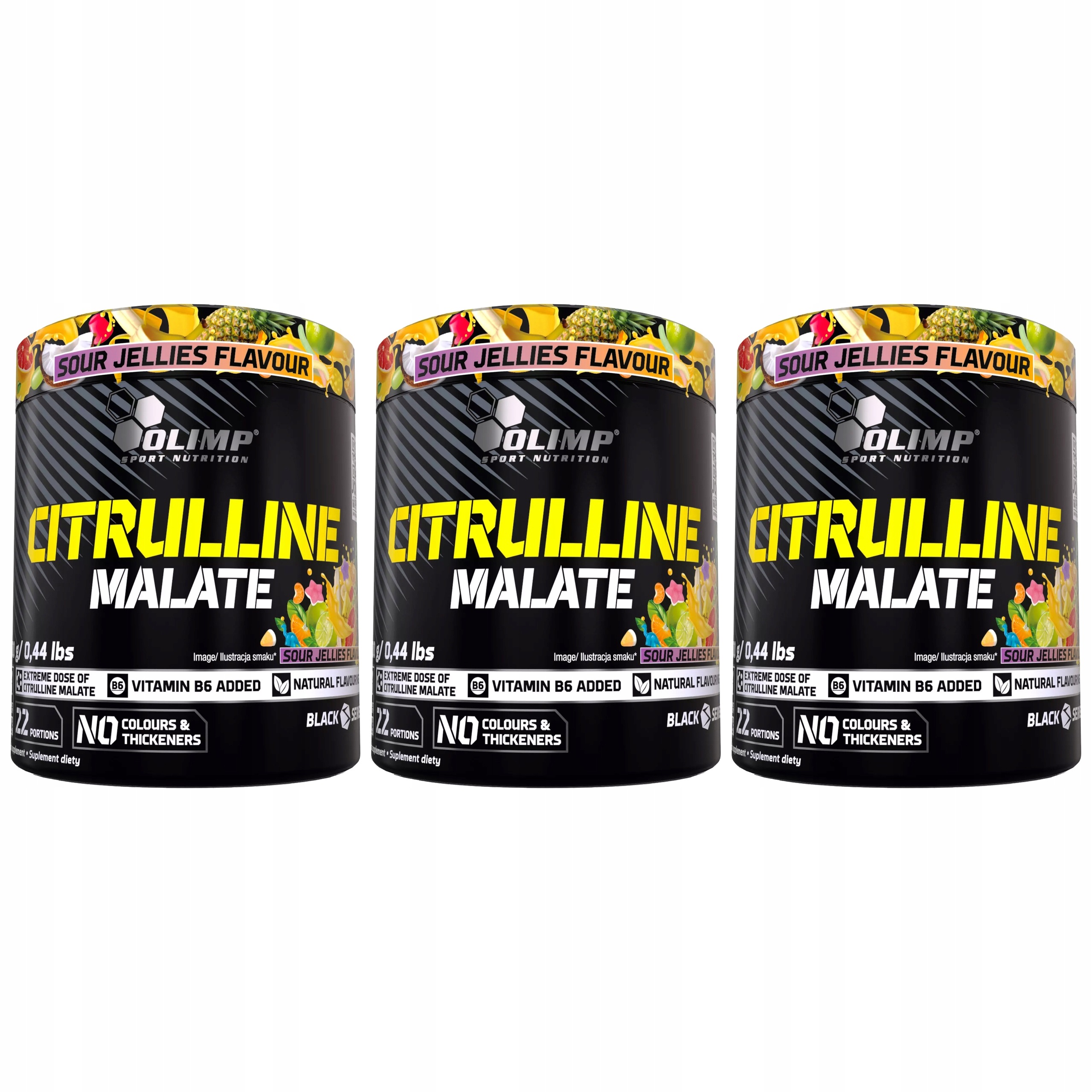 3x Olimp Citrulline Malate 200g Výkon Snížení únavy Síla