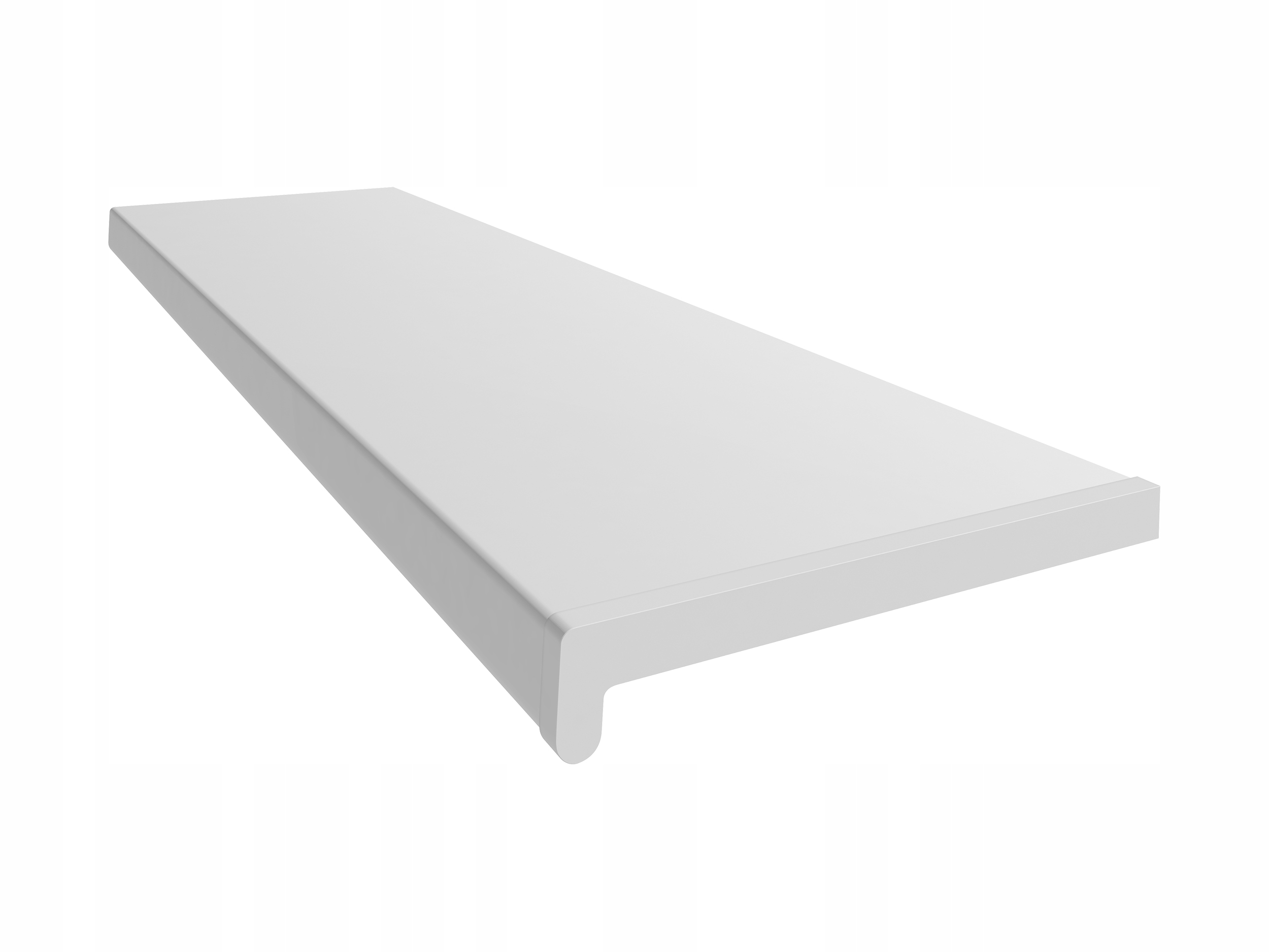 Vnitřní Pvc parapet Vilo 25 cm 1,5 m Komorový Snadná Montáž Bílé okno