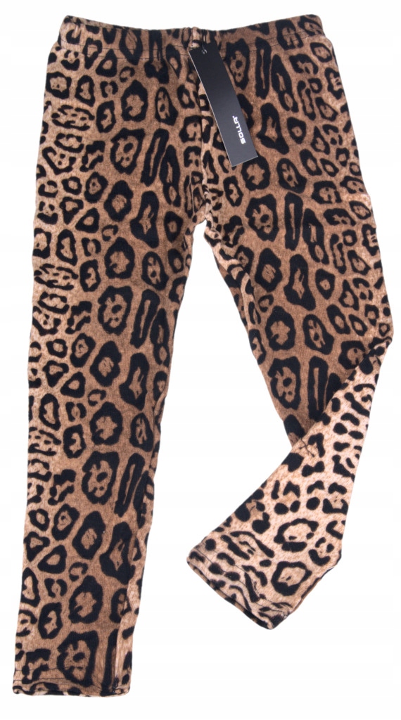 

Legginsy Welurowe Panterka Dziecięce Getry 98