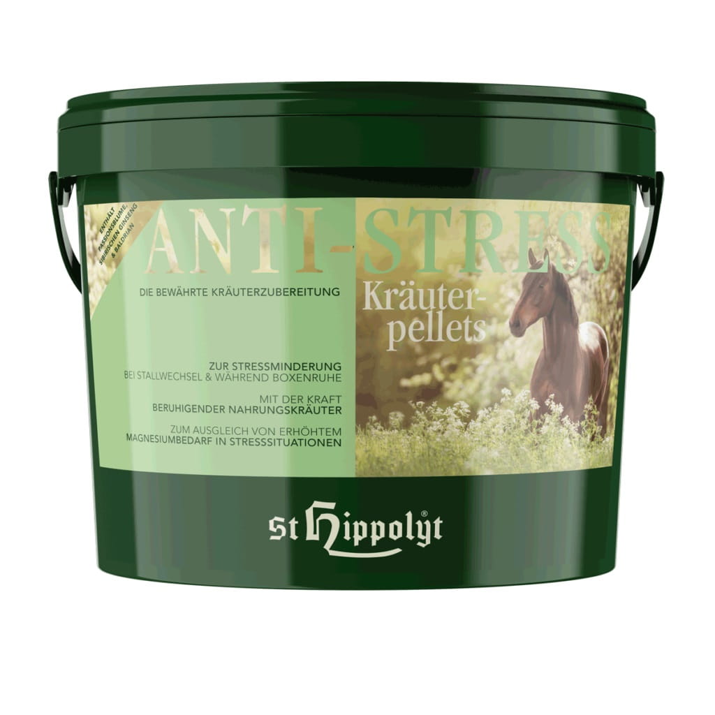 Doplněk stravy pro koně St.hippolyt Anti-Stress uklidňující granulát 3 kg