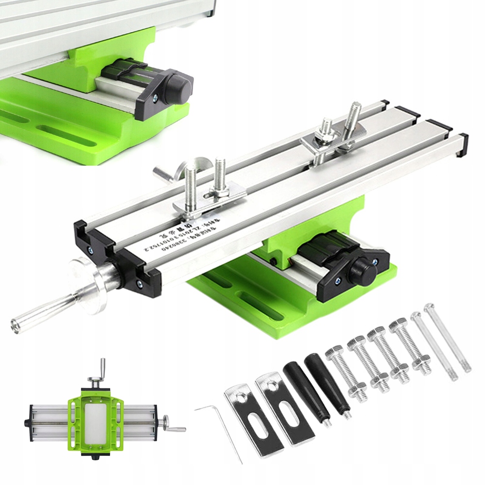 Profesionální Stůl Pro Stolní Vrtačky S Nastavitelnou Osou X 200 MM A Y 50 MM