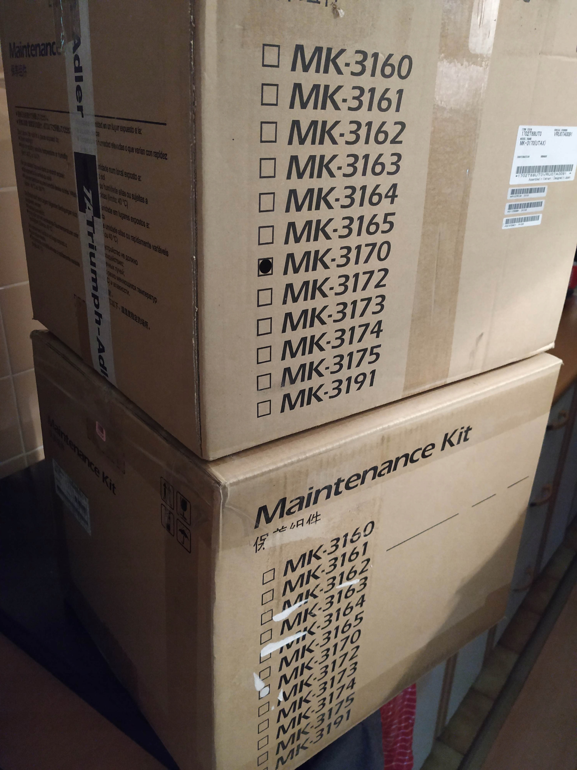 Kyocera MK-3170 MK3170 P3050 P3055 P3060 Príležitosť