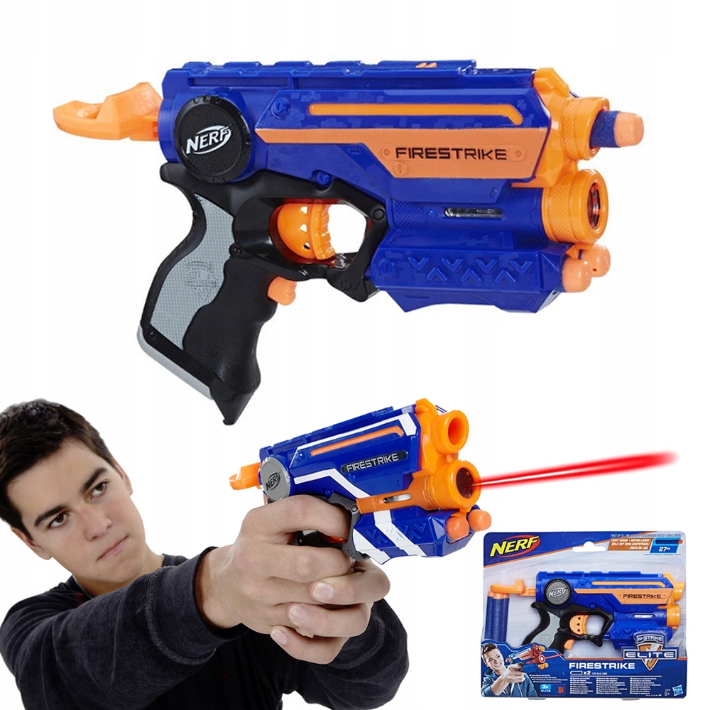 

Nerf Wyrzutnia Firestrike Z Celownikiem Laserowym