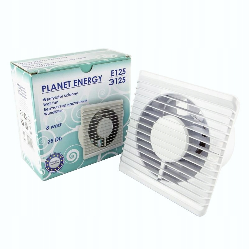WENTYLATOR STANDARDOWY 8W E125 01-095 airRoxy