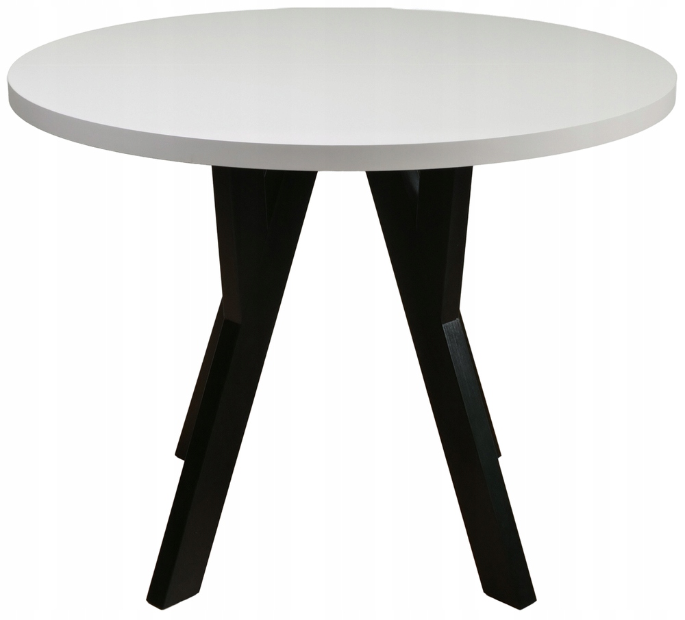 Rozkládací jídelní stůl Osenness 100-180x100cm kašmír, černé nohy