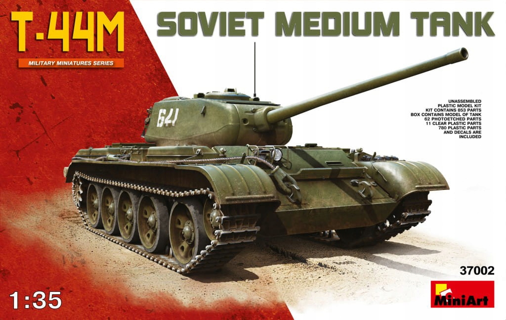 T-44M Soviet Medium Tank 1:35 MiniArt 37002