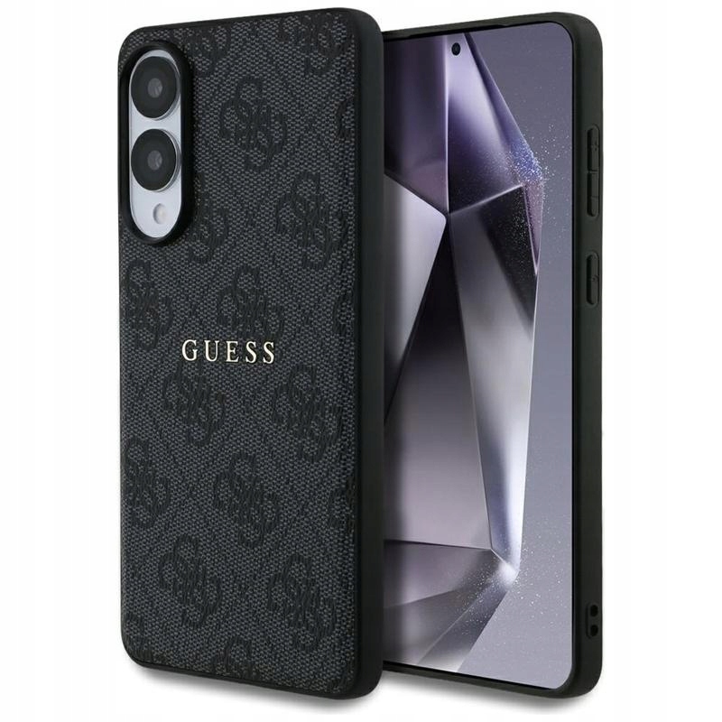 Pouzdro Magsafe Guess Pro Samsung Galaxy S25 Edge, černé pouzdro, elegantní