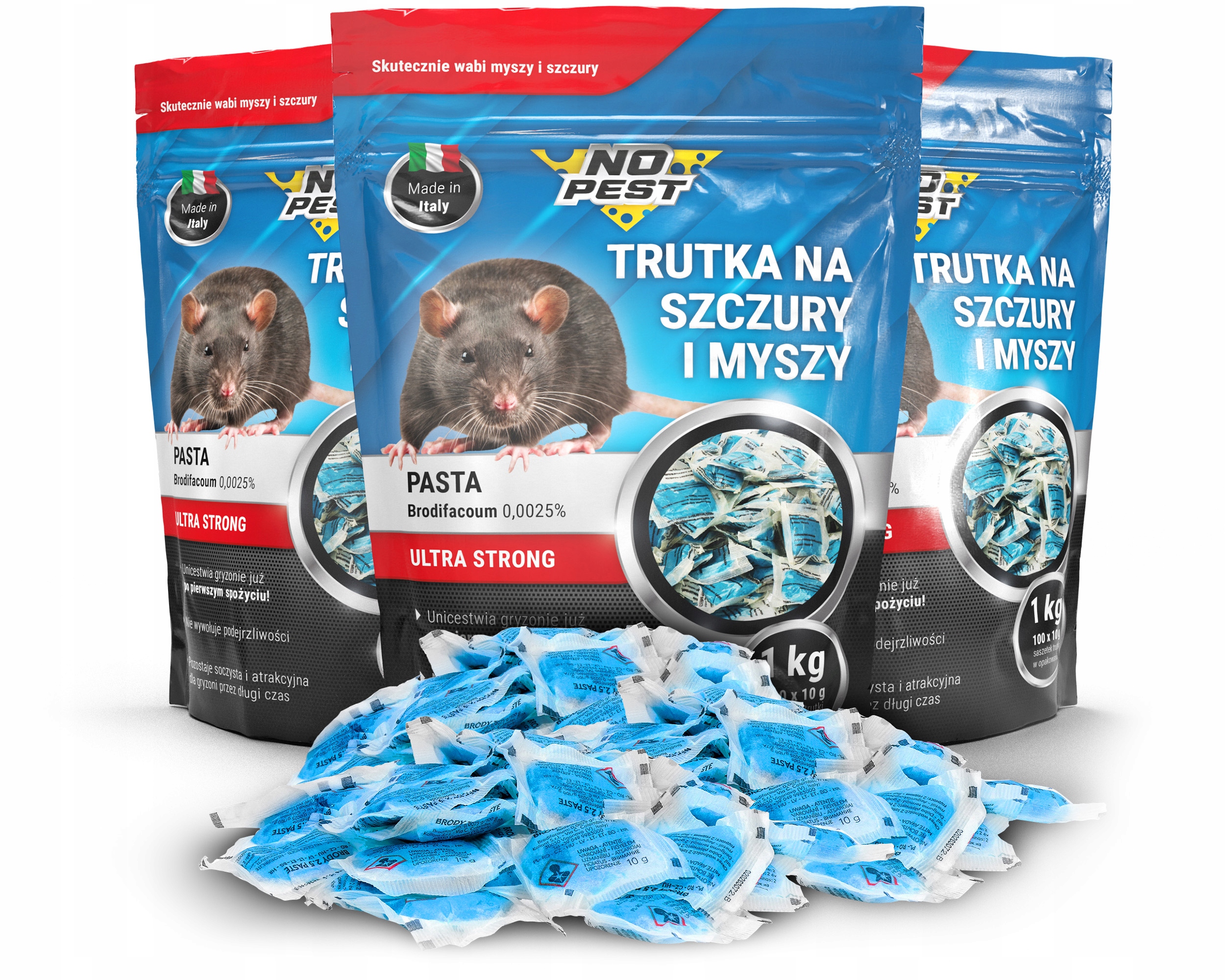 

Silna Trutka Na Szczury I Myszy Pasta No Pest 3KG