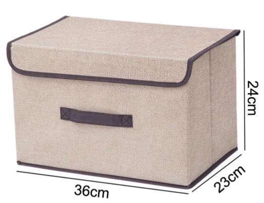 ORGANIZER na bieliznę POJEMNIK do szafy Pudełko Długość 37 cm