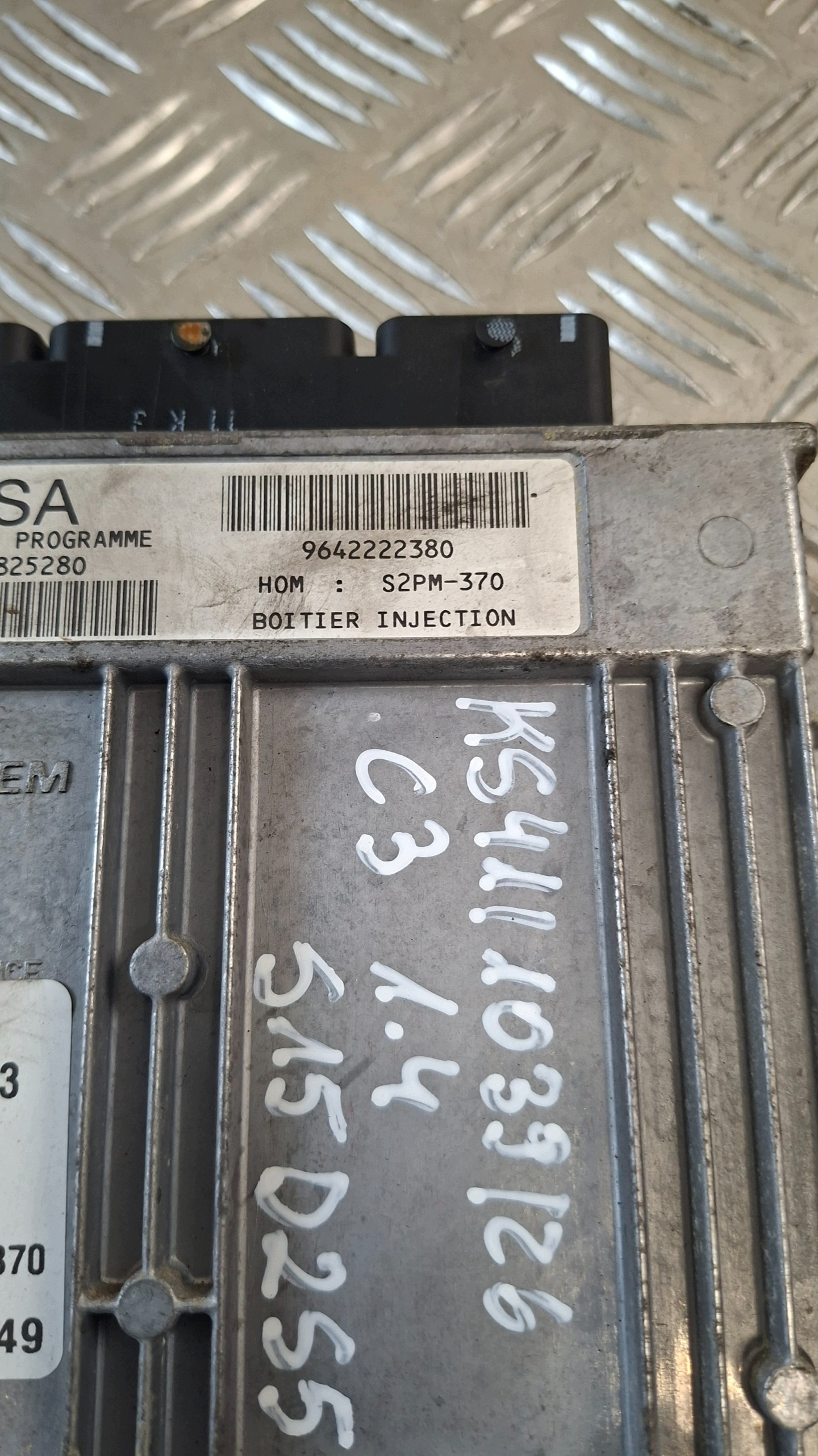 control unit of the engine CITROEN C3 1.4