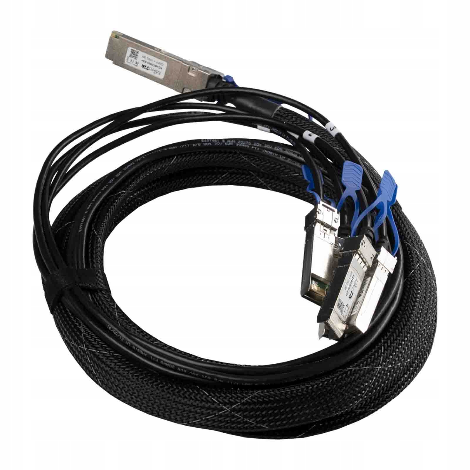 MikroTik XQ+BC0003-XS+, QSFP28 na 4x SFP28, 100Gb kabel Dac przewód 3m