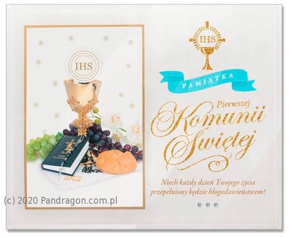 

Ramka Na Zdjęcie Pamiątka Komunia Święta