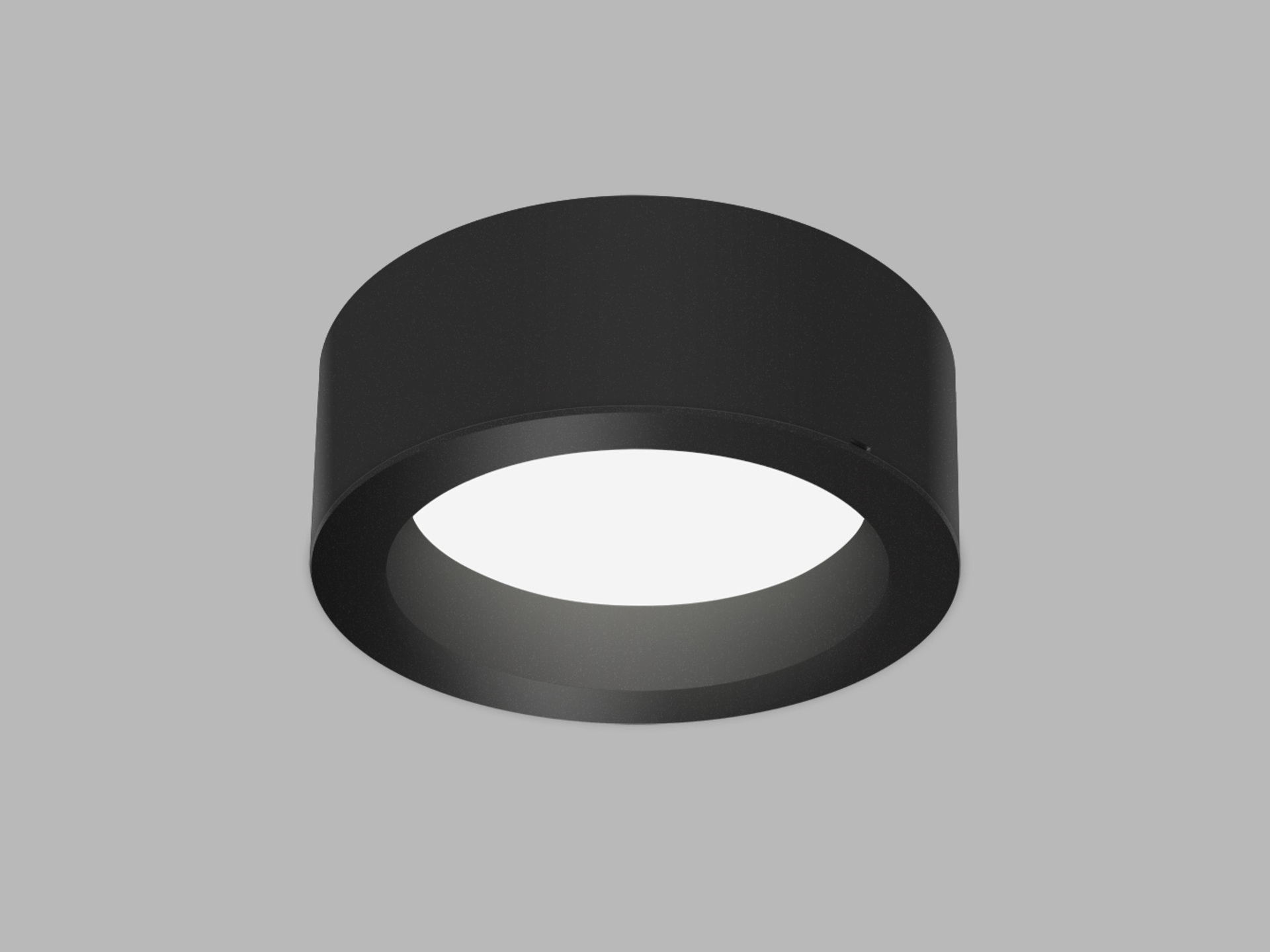 LED2 1235553 Kapa On 19, B 25W 3000K/3500K/4000K stropná čierna