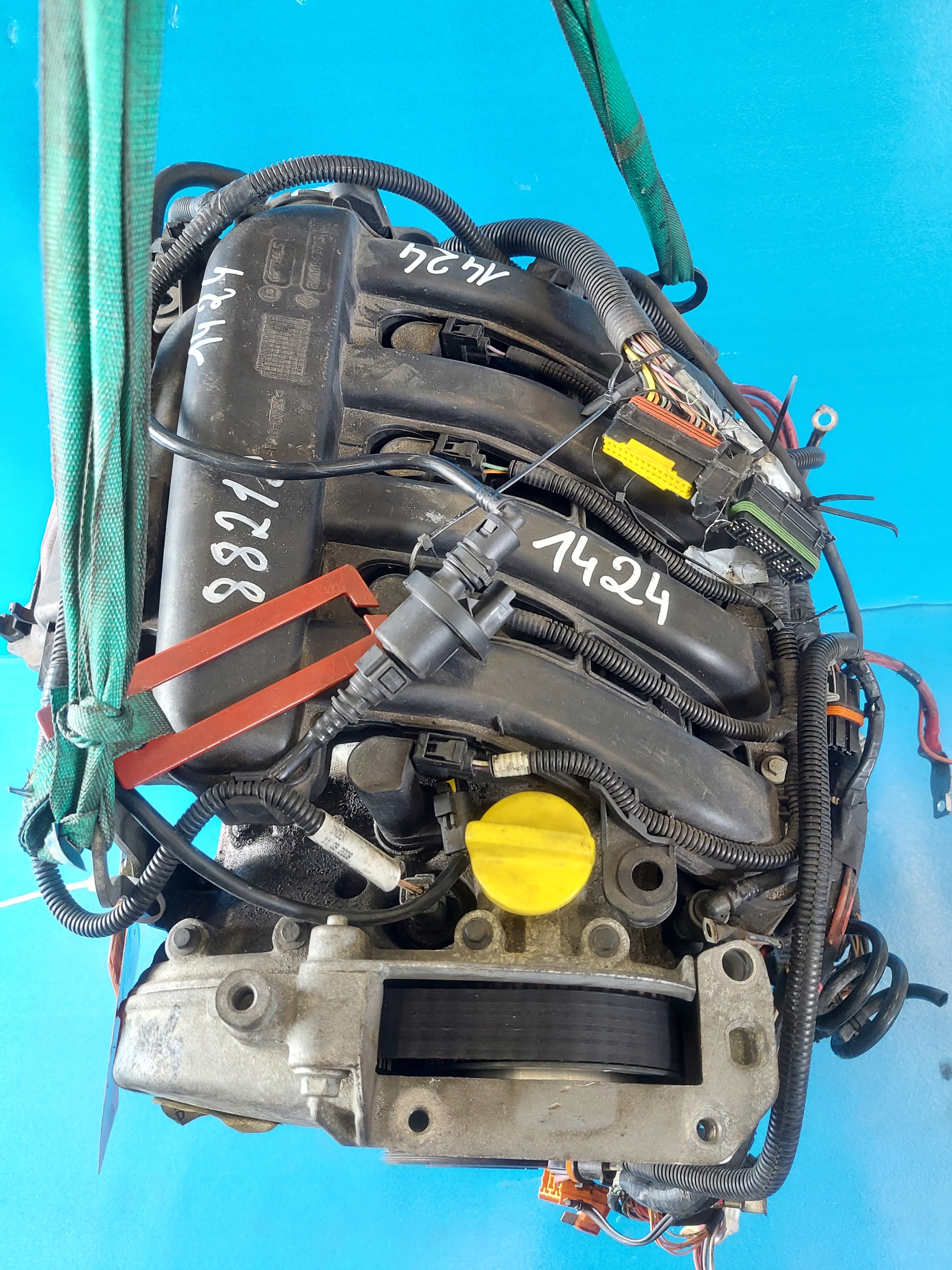 engine SCENIC 2 2008 R 1.6 16 V K4MC8 166.498 KM