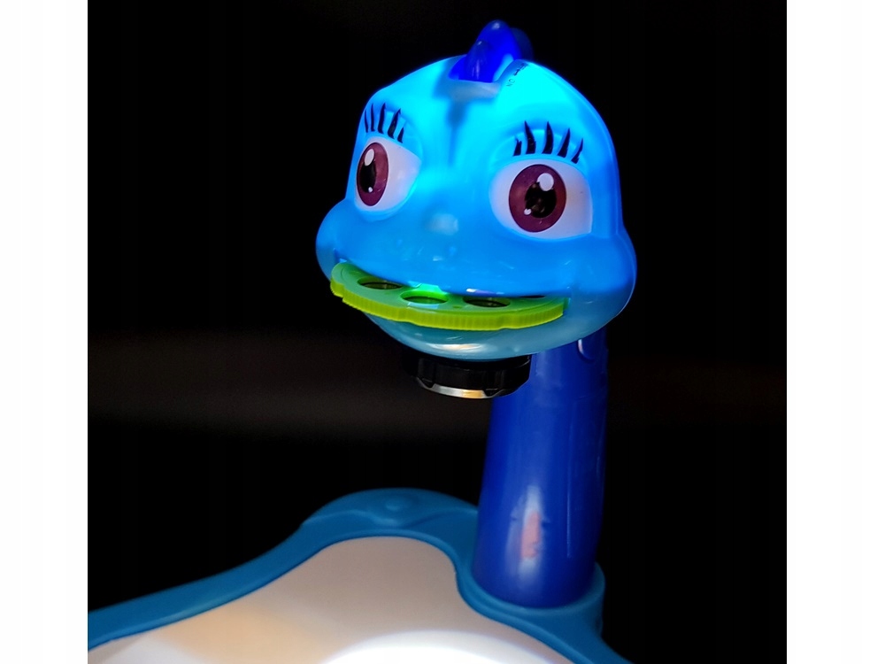 PROJEKTOR DO RYSOWANIA NA NÓŻKACH SMOK MUZYKA 6886 Płeć chłopcy dziewczynki