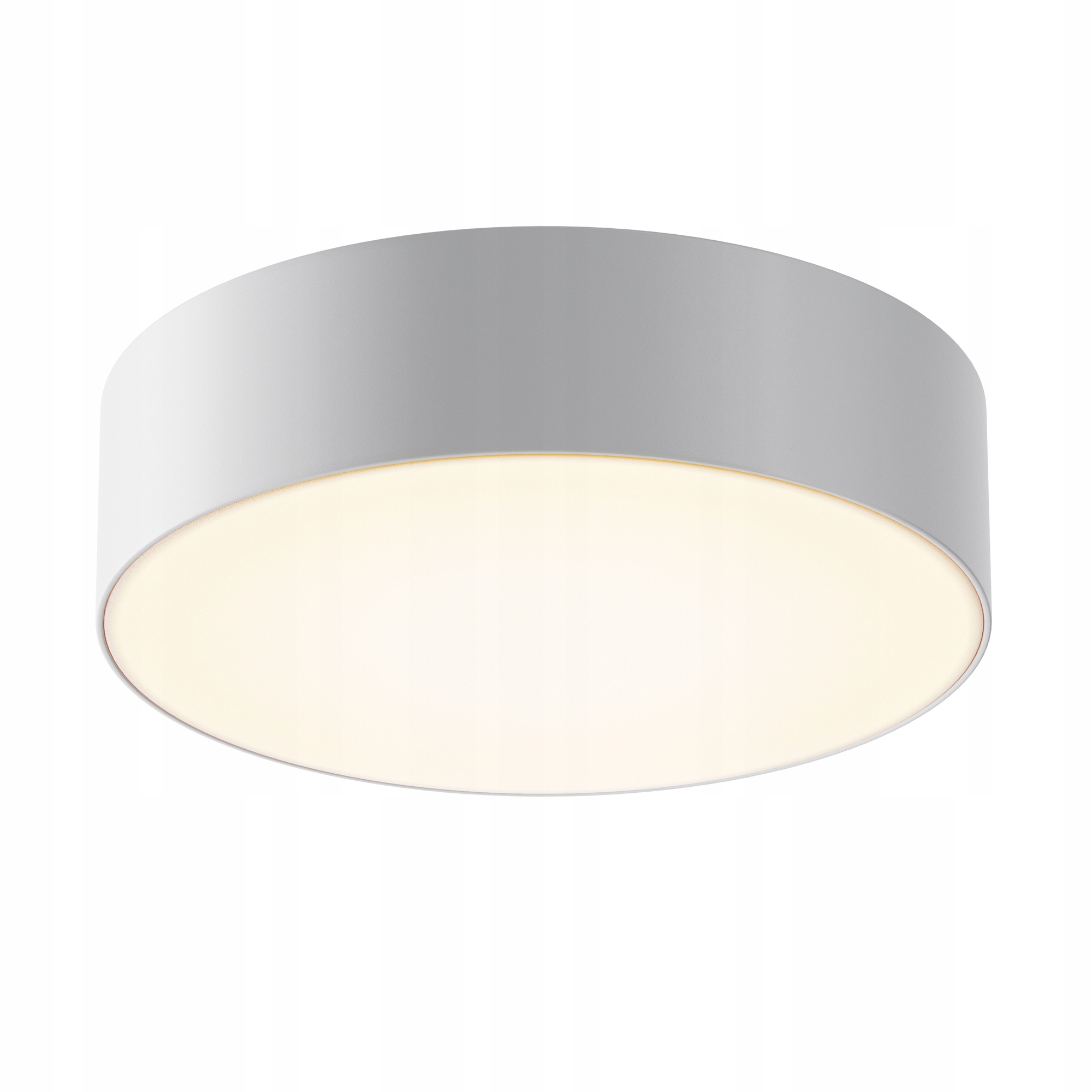 Vonkajšia stropná lampa biela okrúhla 22 cm Led 30 W teplá farba Maytoni