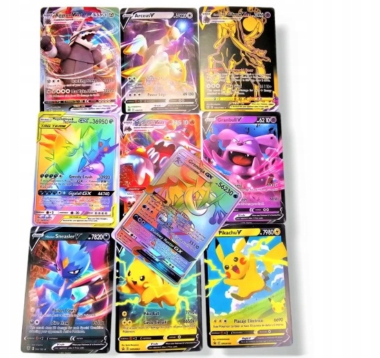 KARTY POKEMON LOST ORIGIN BOX 360 kart 36 SASZETEK HOLOGRAM BOX 360 KART Nazwa Pokemon