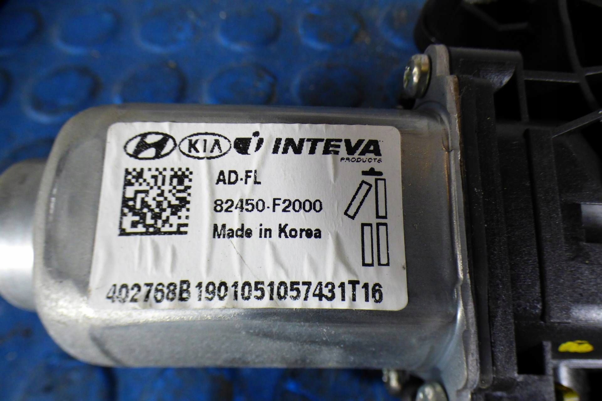 Hyundai Elantra VI mini motor lifting windows left front 82450F2000