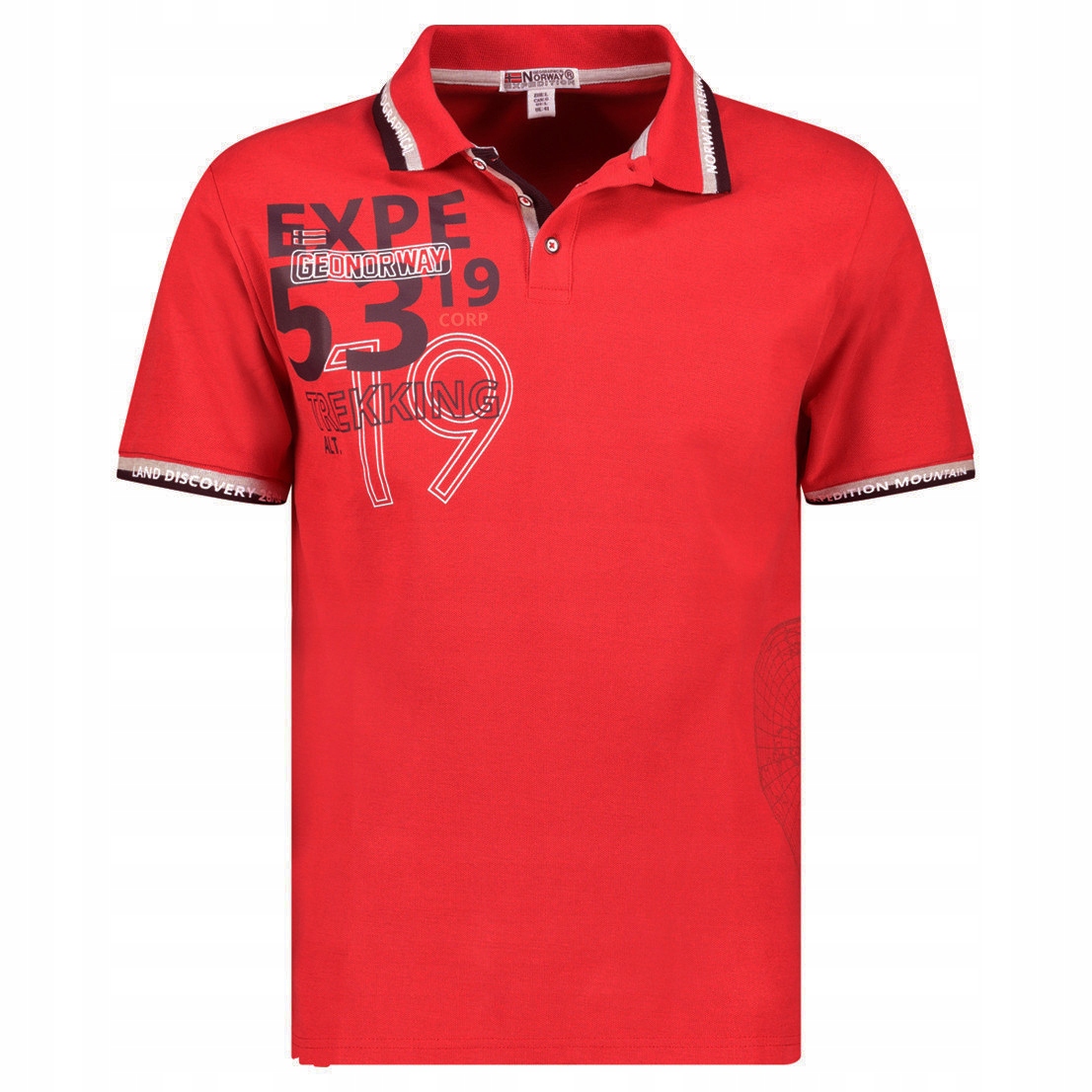 Geographical Norway polokošile pánská Krug Men XL červená