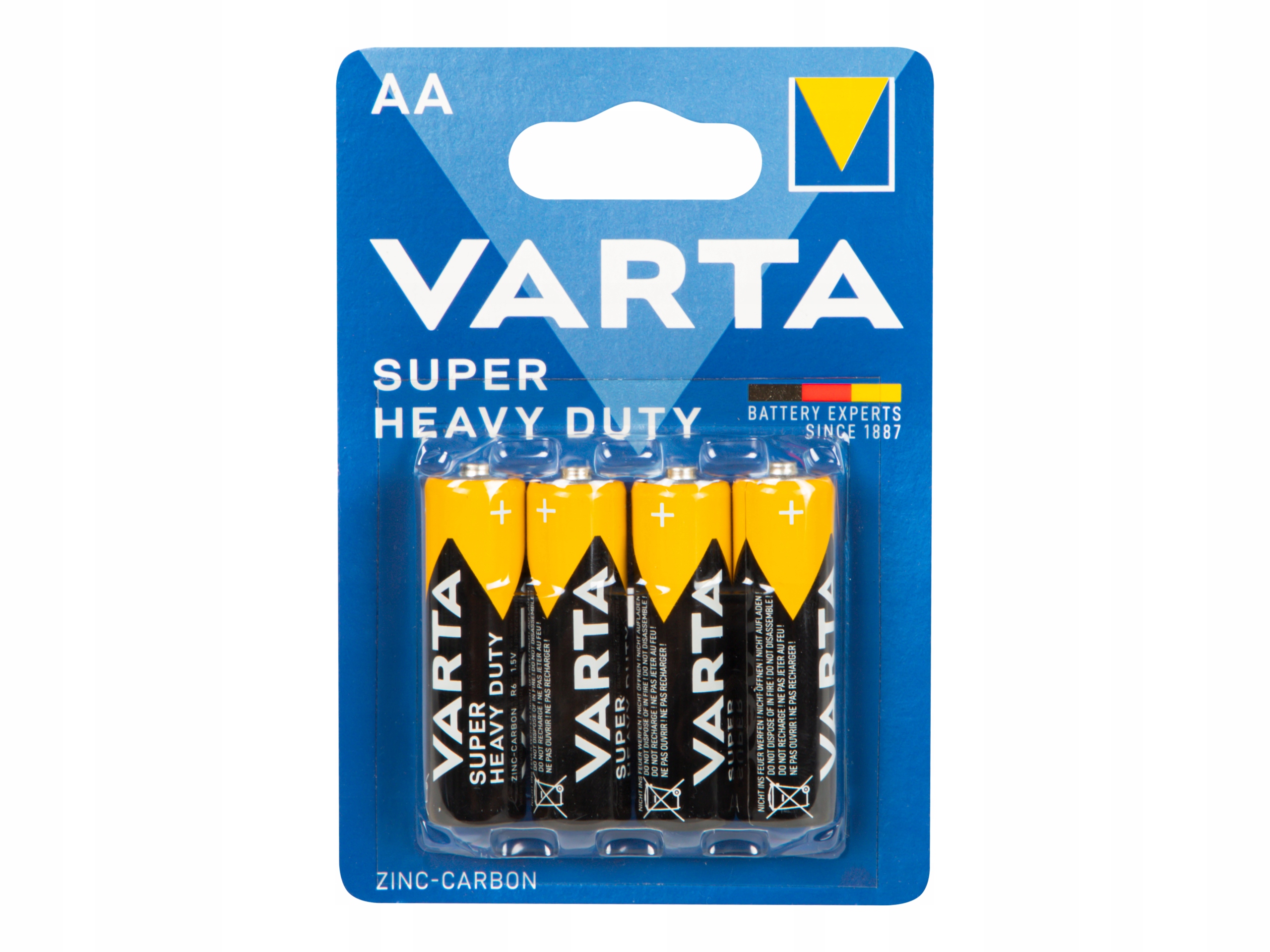 

Baterie Varta Heavy Duty Aa R6 paluszki 4szt