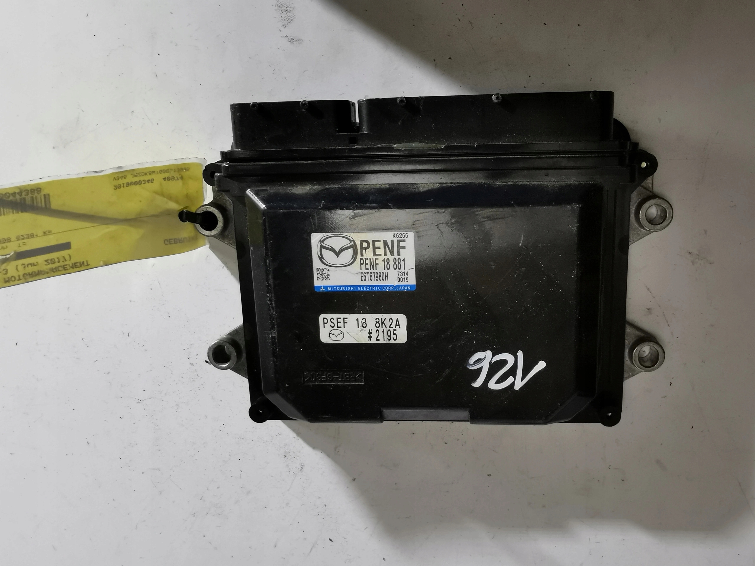 MAZDA CX-3 2.0B PENF18881 E6T67980H Computer ECU