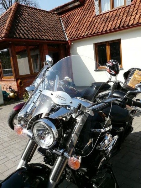 NOWA DUŻA SZYBA YAMAHA MIDNIGHT STAR 950 1300